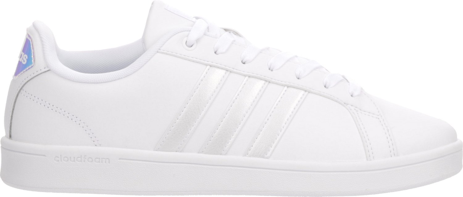 adidas women's cloudfoam advantage stripe shoes adidas women's cloudfoam advantage stripe shoes