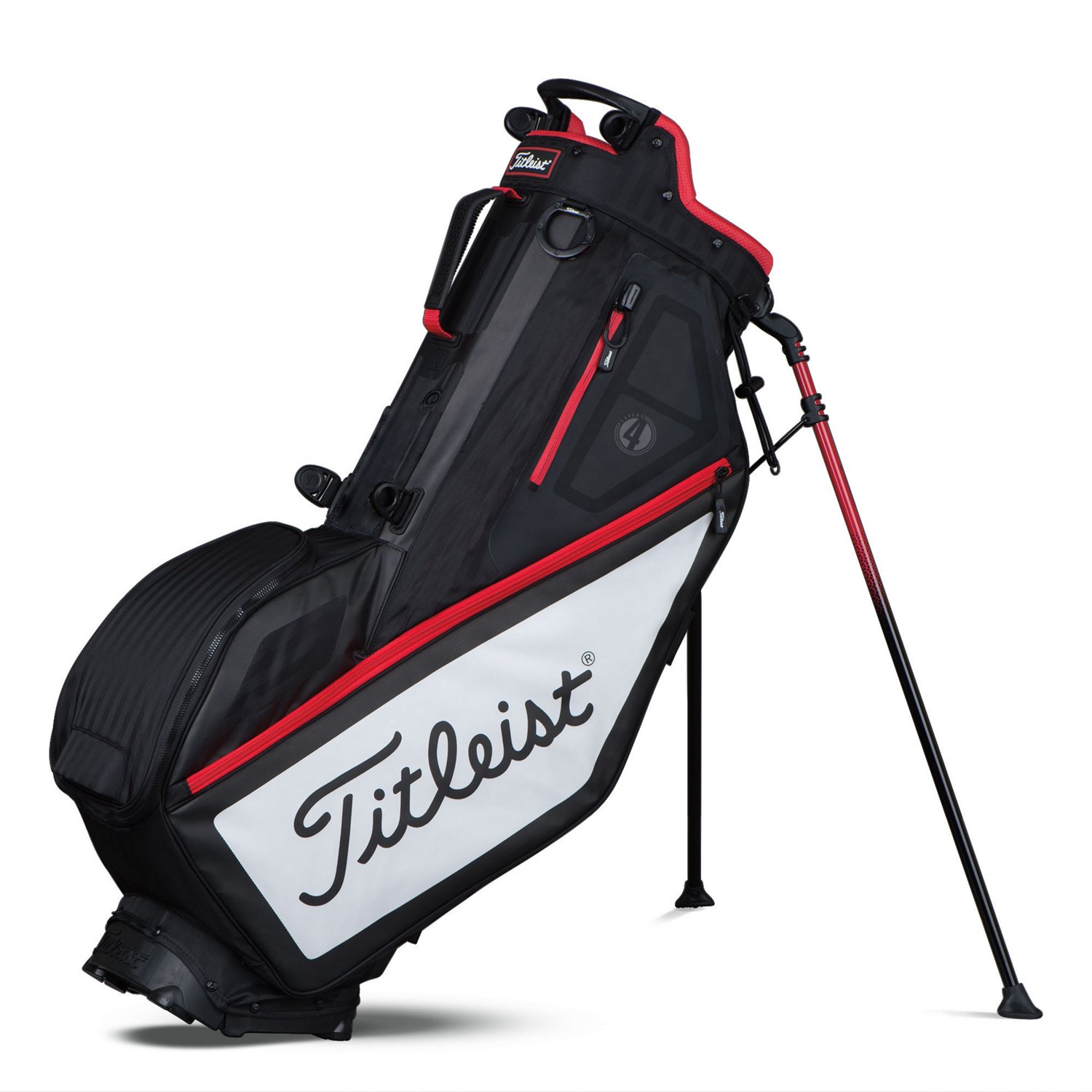 Golf Bags Stand Cart Travel Luggage Leist Players 4 Golf Stand Bag