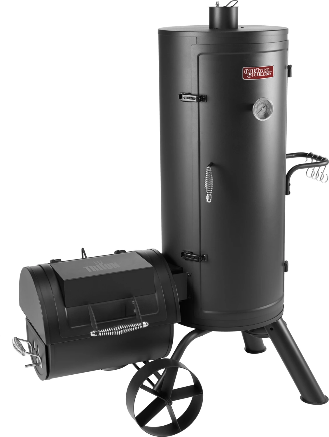 Outdoor Gourmet Triton Vertical Charcoal Smoker Academy