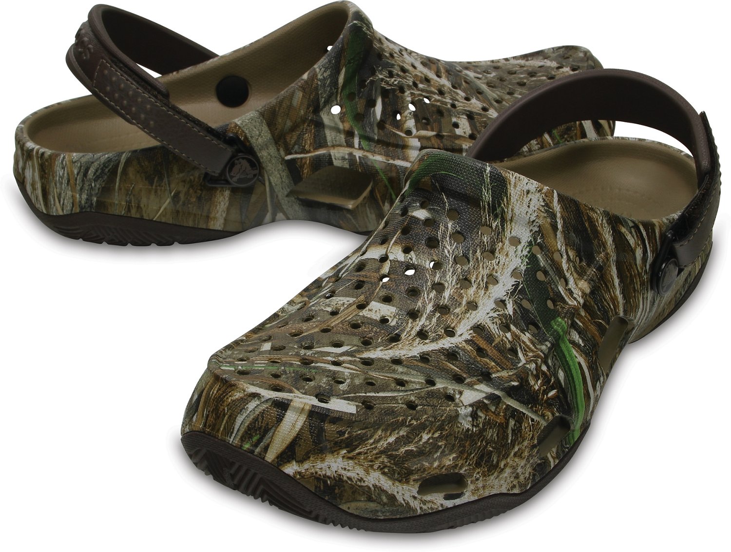 crocs swiftwater realtree xtra clog