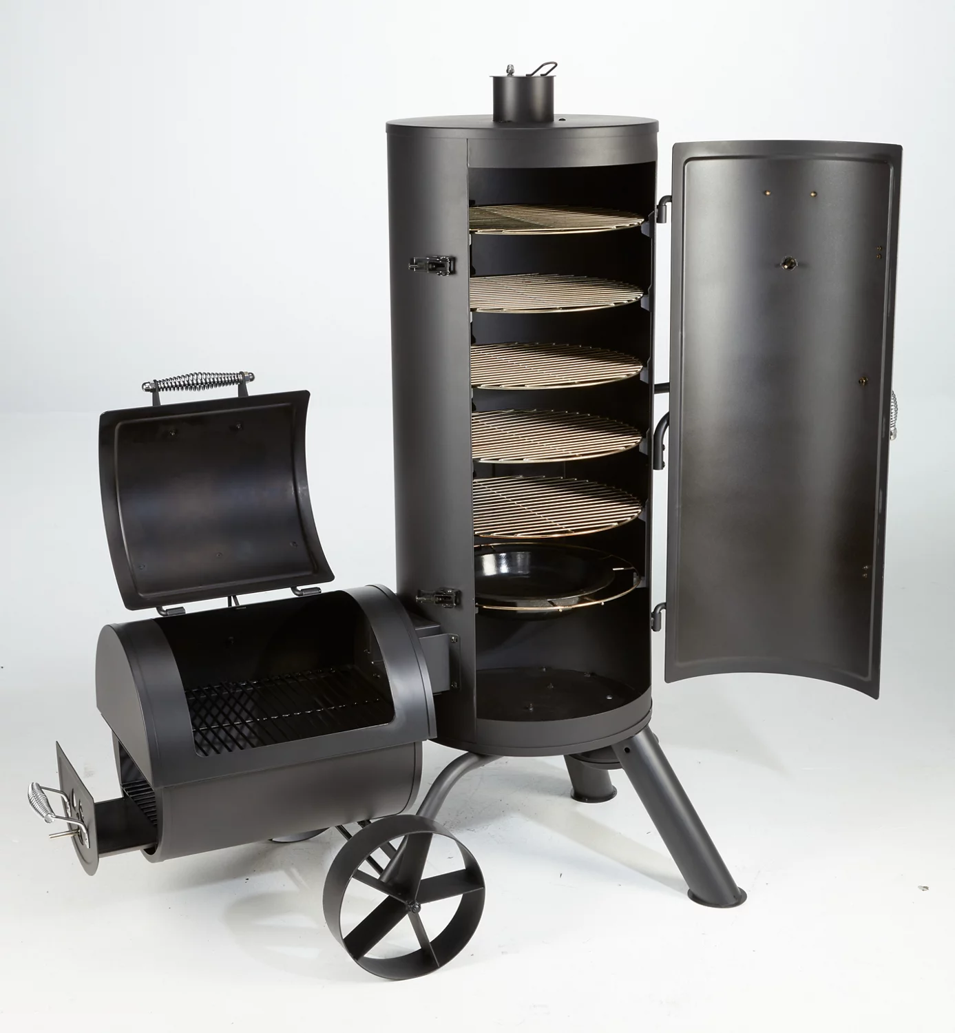 Outdoor Gourmet Triton Vertical Charcoal Smoker Academy