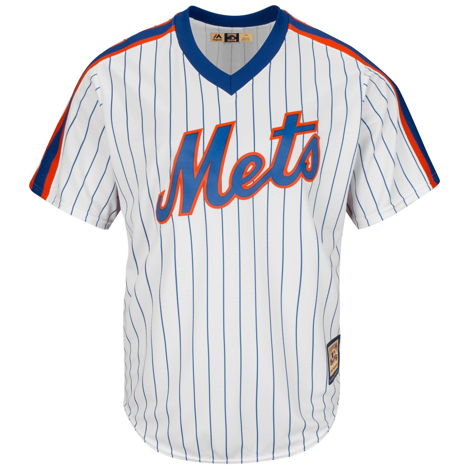 Majestic Men's New York Mets Tom Seaver #41 Cooperstown Cool Base 1986 ...