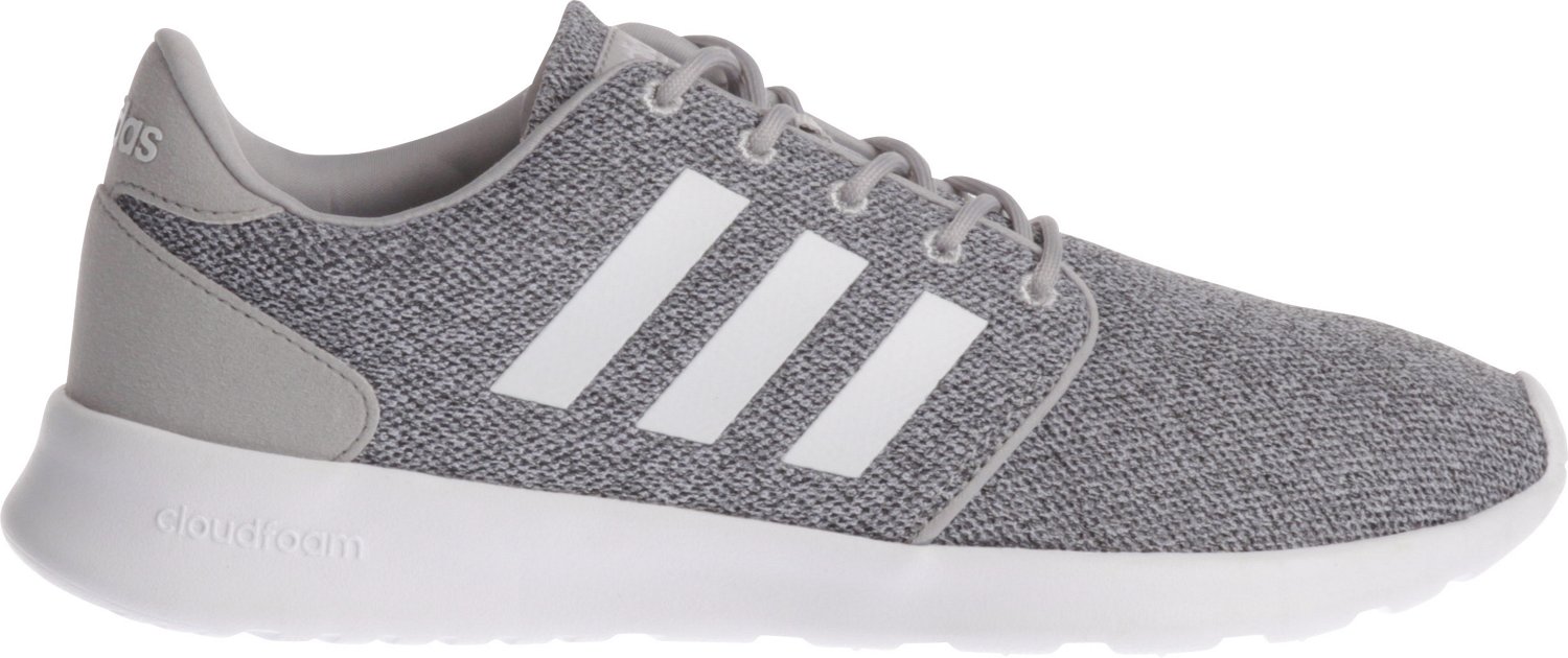 grey adidas running shoes