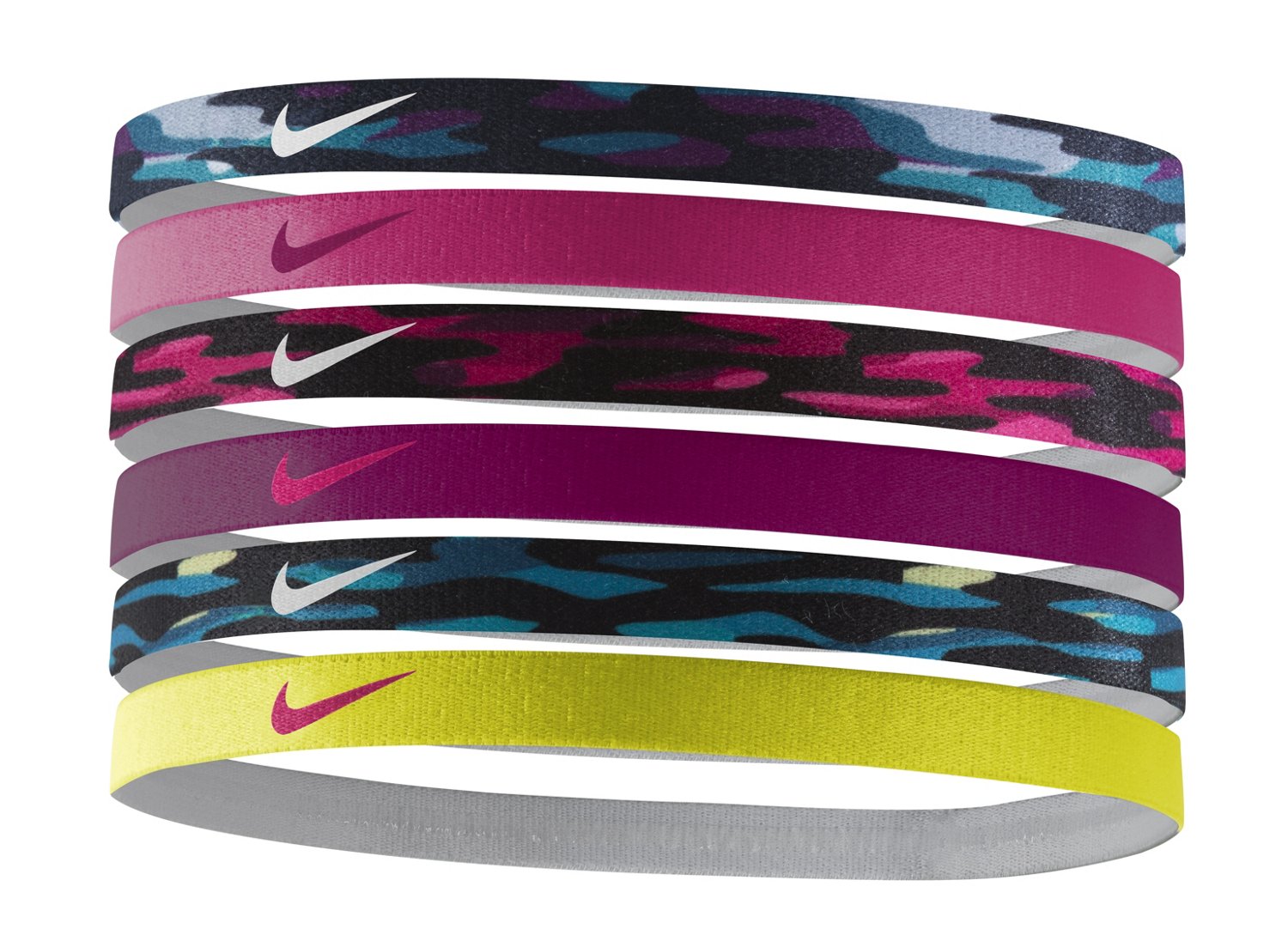 Nike Printed Headbands 6-Pack | Academy