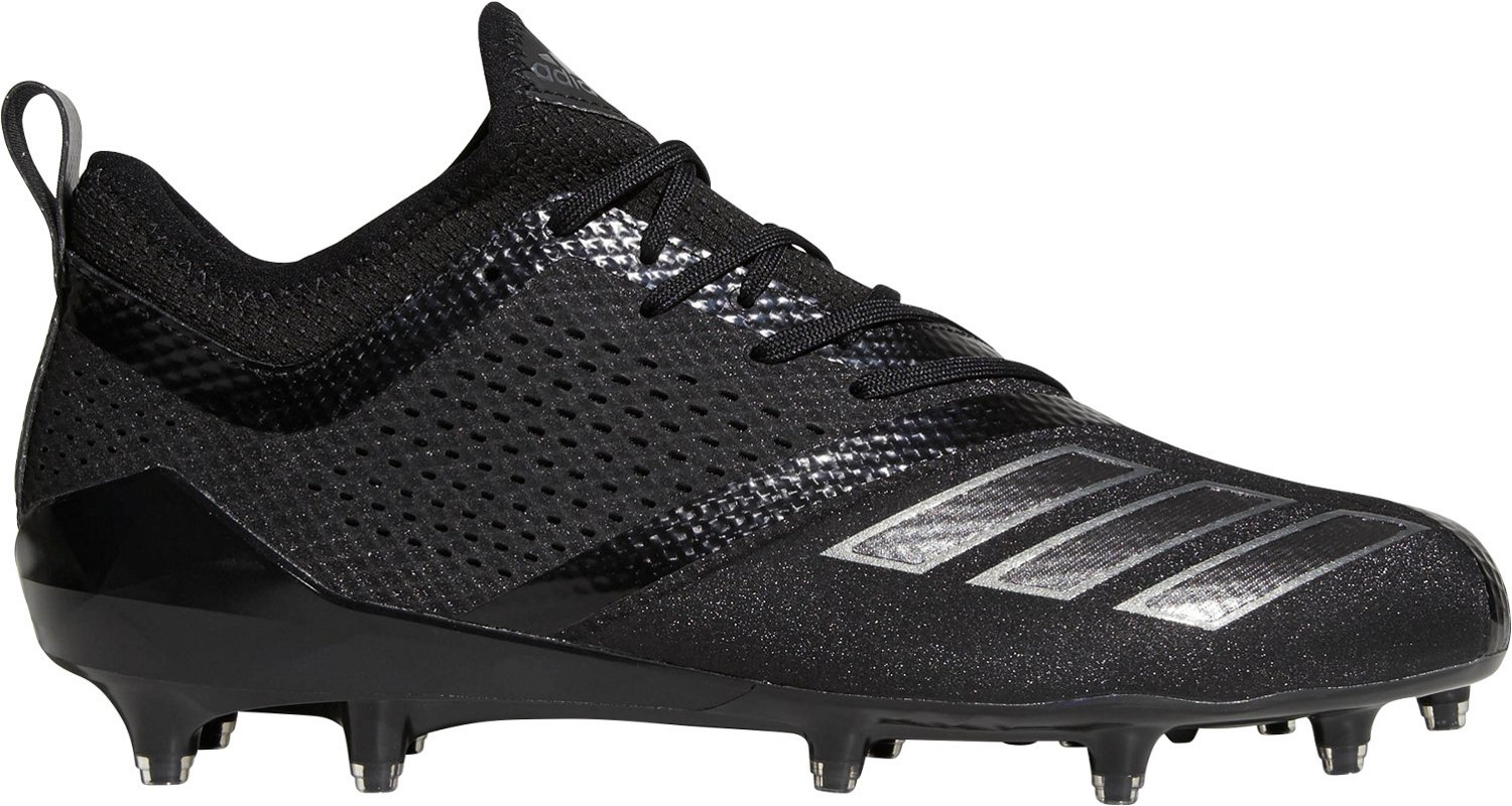 black adidas football shoes