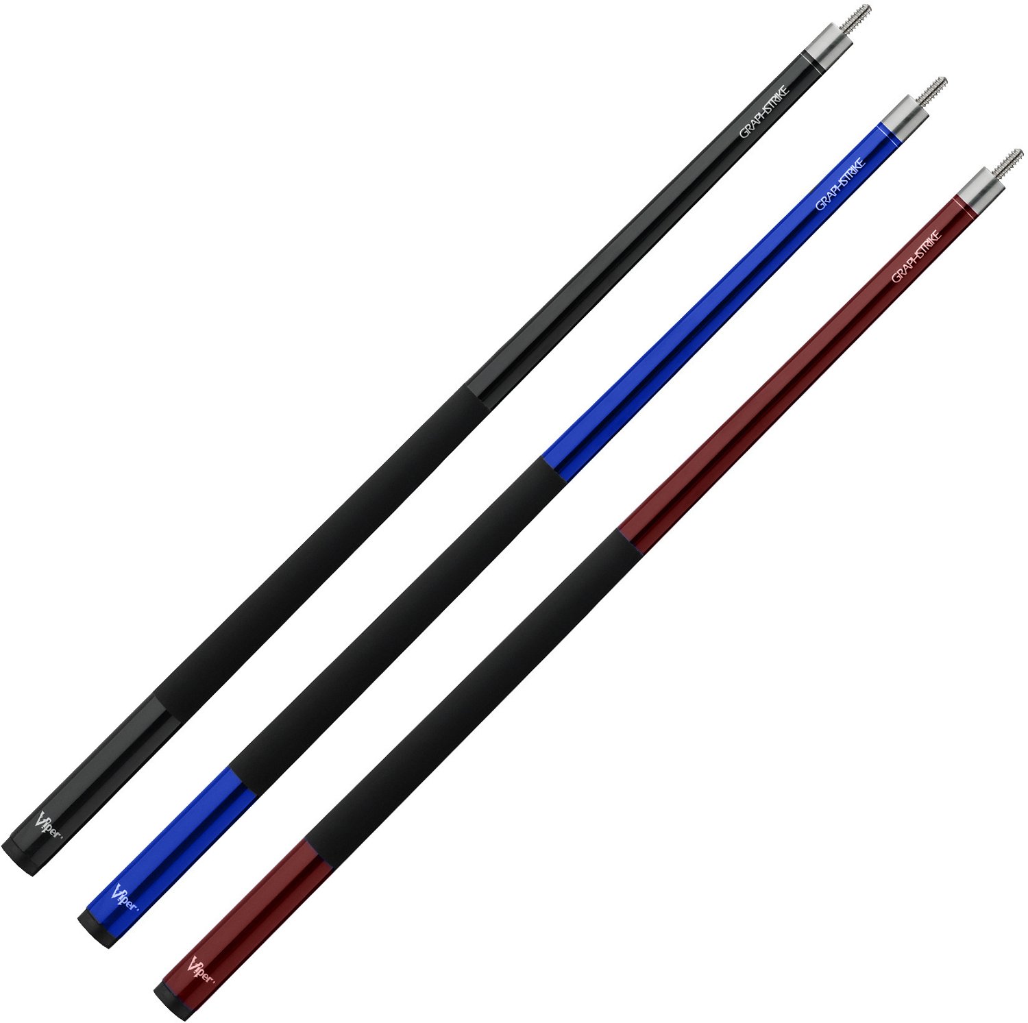 fat cat graphite billiard cues 3 pack academy