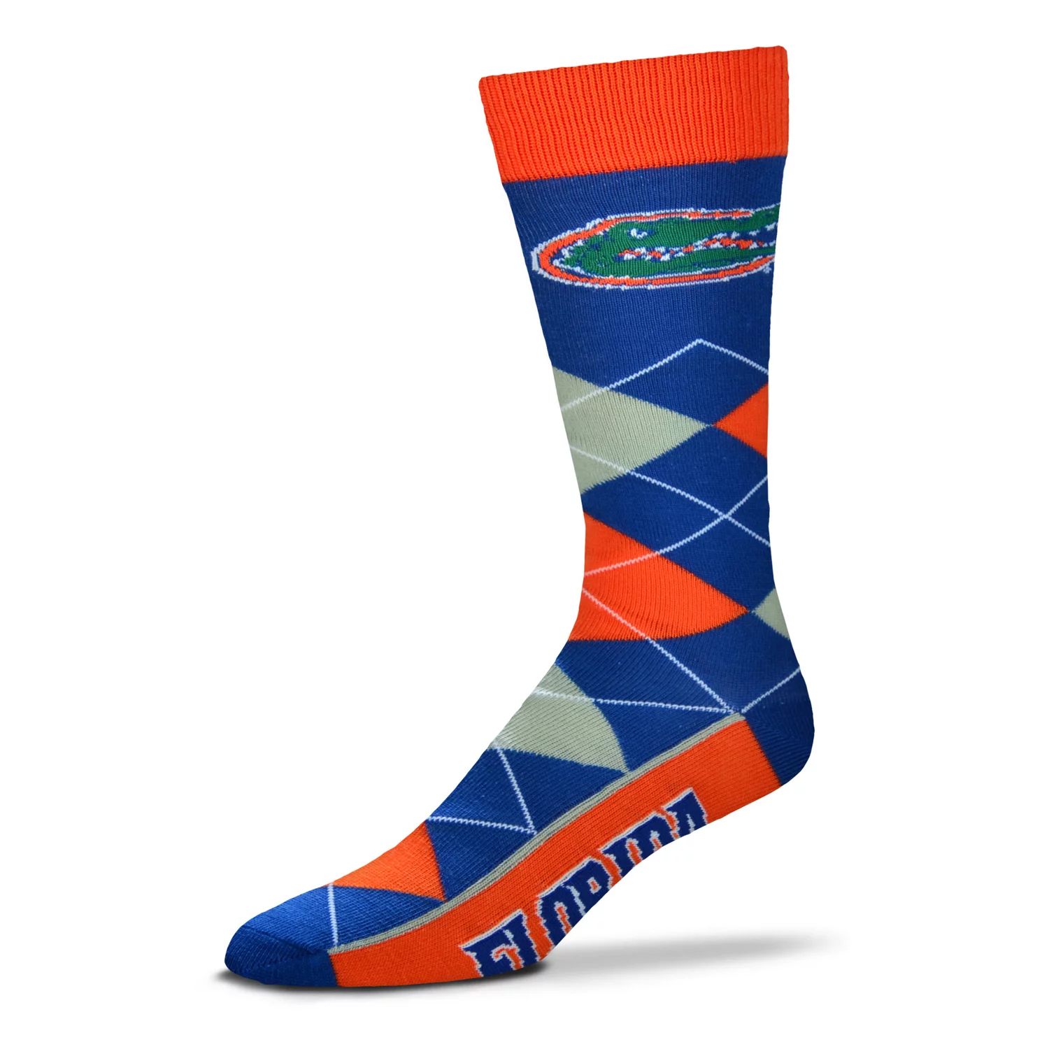 For Bare Feet Unisex University Of Florida Team Pride Flag Top Dress Socks