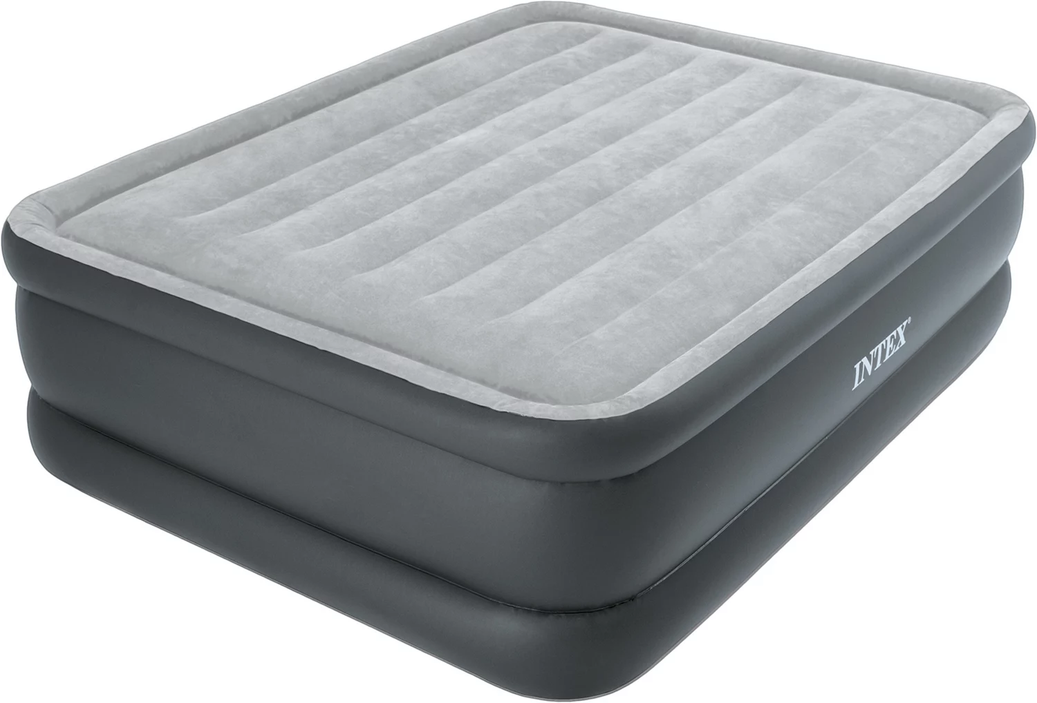 Airbeds Sleeping Pads Academy Intex Dura Beam Essential Rest Queen Size Airbed With Built In Pump